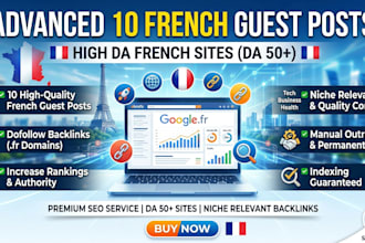 do high da dofollow quality french backlinks with guest post