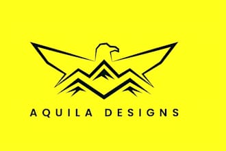 do a modern polygonal and geometric logo and any graphic design