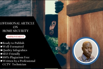 write exceptional article on home security improvement