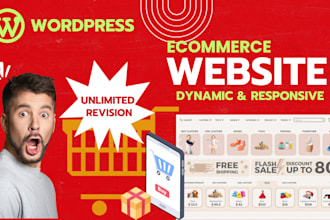 build responsive ecommerce website with wordpress mobile optimized