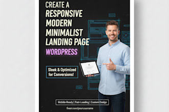design a modern wordpress website with divi 5