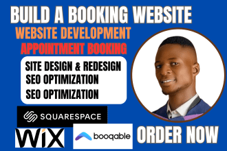 build a booking website, rental website, hotel website, booqable website