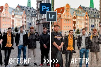 professionally edit and retouch family photos in lightroom