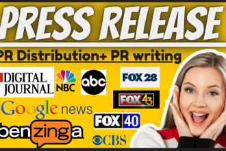 do press release distribution and PR writing on low cost