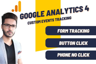 setup ga4 form submission and custom events tracking with gtm