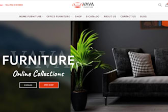 build furniture shopify store home decor store interior design furniture website