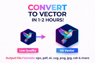 vectorize logo and image to vector ai eps svg