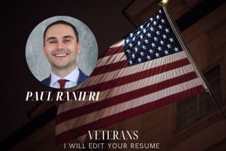 write resumes for united states veterans