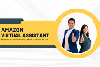 be your VA for walmart to amazon dropshipping and amazon fba online arbitrage