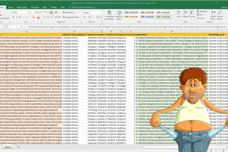 do copy paste, typing, and excel data entry work