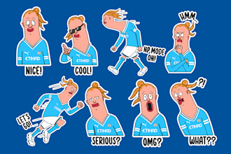 design telegram sticker pack