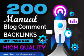 provide 200 dofollow blog comments backlinks high da pa