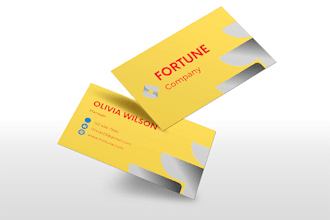 design professional visiting card, business card, name card
