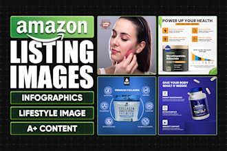 design amazon infographic and listing images that boost conversions