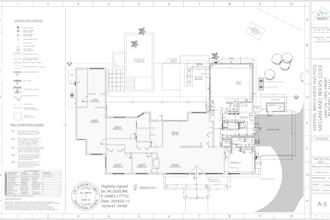 do permit ready architectural 2d drawing in autocad