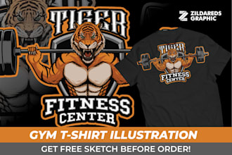 t shirt design for your gym, wrestling, boxing, MMA apparel