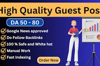 publish quality SEO guest post dofollow backlinks