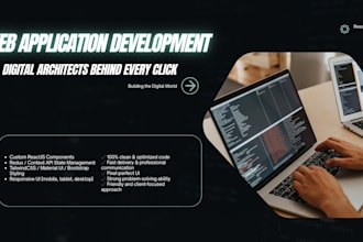 develop a modern, responsive web application