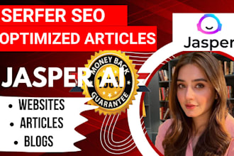 write SEO optimized content with jasper ai or jarvis