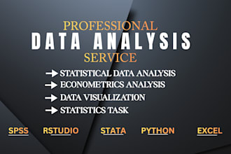 do econometrics and statistical data analysis with spss, stata, r, python, excel