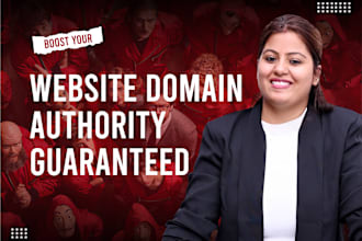 boost domain authority, moz da guaranteed for your website