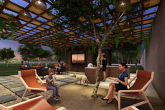 do architectural 3d renders