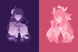 create minimalist anime splash art for t shirt, poster, deskmate, wallpaper