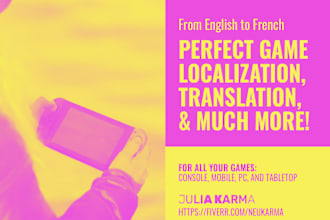 translate your game from english to french