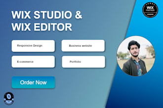 design or redesign responsive wix studio website