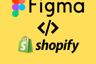 code figma to shopify theme using liquid and custom sections