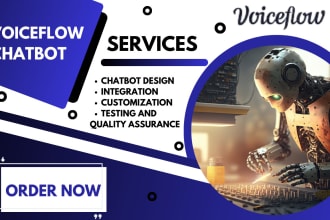 setup a custom voiceflow chatbot to elevate your business