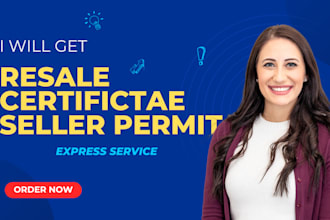 get seller permit and resale certificate for all states