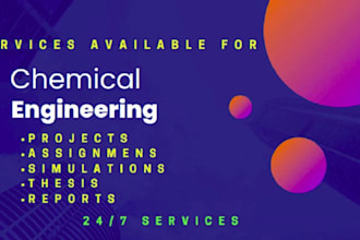 do chemical engineering tasks simulations on aspen hysys plus