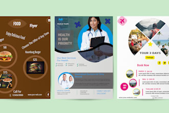 design professional business flyer