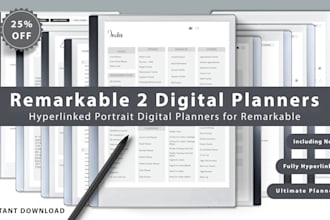 turn your ideas into digital planner for remarkable