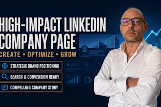 create and optimize a high impact linkedin company  page