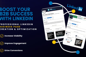 create and optimize a high impact linkedin business page