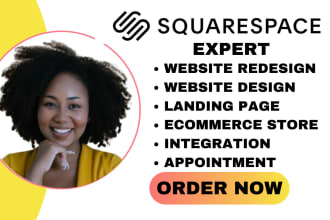 setup calendly, acuity scheduling, glossgenius, squarespace website, square