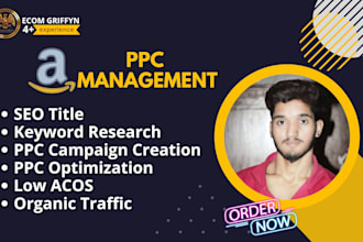 setup, manage amazon PPC campaign and do amazon PPC optimization for amazon fba