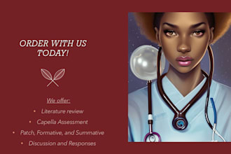 do nursing, public health, capstone, capella assessments, bsn, msn, and dnp task