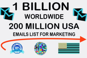 send 700 million bulk email blast, email marketing campaign to inbox and SMS