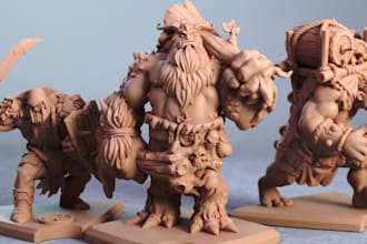 sculpt 3d digital miniatures
