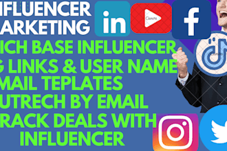 find the best tik tok and instagram influencers for influencer marketing