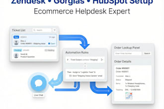 set up and automate your zendesk or gorgias customer support system