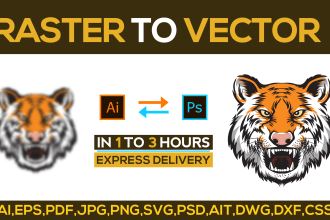 do vector tracing, covert image to vector, redraw, vectorize, recreate logo