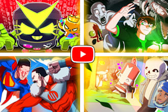 draw custom anime art for your youtube thumbnail