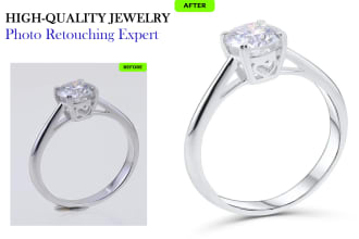 do professional image editing,jewelry retouching,color correction in photoshop