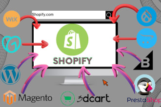 do shopify migration or website migration