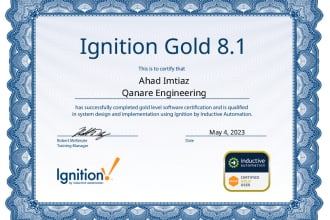 do ignition scada 8 or can also teach you project based