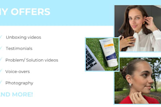 be your ugc content creator